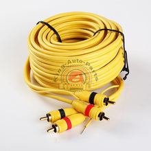 Load image into Gallery viewer, 20ft 20&#39; HIGH PERFORMANCE DIRECTIONAL BALANCE Dual RCA Male to Male Audio Cable

