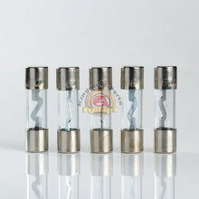 Load image into Gallery viewer, 5 x Glass Fuse 60 AMP Silver Tips AGU60
