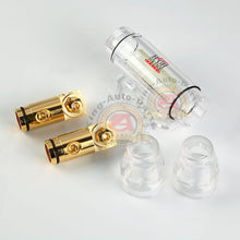 Load image into Gallery viewer, MONGOOSE ANL FUSE BLOCK 0 AWG INPUT 0 AWG OUTPUT 24K GOLD PLATING FREE SHIPPING
