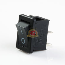 Load image into Gallery viewer, 250V 6A /125V 10Amp Mini Rocker Switch ON-OFF 2-Pin Plastic Button 10pcs
