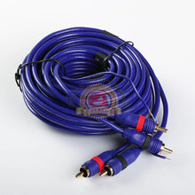 Load image into Gallery viewer, 18ft 18&#39; HIGH PERFORMANCE DIRECTIONAL BALANCE RCA 2 Male to Male Audio Cable
