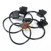 Load image into Gallery viewer, 5 PACK 10 GAUGE ATC FUSE HOLDER IN-LINE AWG WIRE COPPER 12V RED
