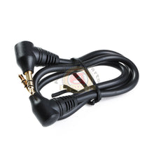 Load image into Gallery viewer, Stereo AUX Cable Male to Male Right Angle Auxiliary Audio Cord 3.5mm 1/8 Adapter
