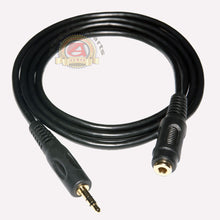 Load image into Gallery viewer, 3ft 1/8&quot; 3.5mm Stereo Audio Headphone Cable Extension Cord M to F MP3 Aux
