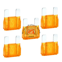 Load image into Gallery viewer, 5 Pack of 40 Amp 40A Large Blade Style Audio Maxi Fuse for Car RV Boat Auto
