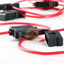 Load image into Gallery viewer, 5 PACK 16 GAUGE ATC FUSE HOLDER IN-LINE AWG WIRE COPPER 12 V POWER BLADE
