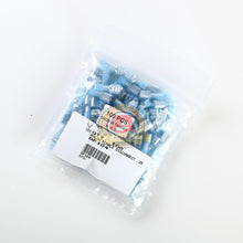 Load image into Gallery viewer, 100 Female Insulated Wire Terminal Blue 16-14 Ga AWG Quick Disconnect Connectors
