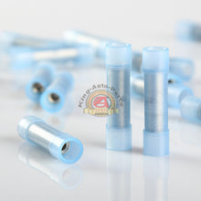 Load image into Gallery viewer, 100x 16-14Guage Nylon Insulated Wire Butt Connector Electrical Crimp Terminal
