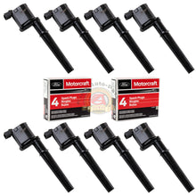 Load image into Gallery viewer, 8pcs Ignition Coils DG512 &amp; Motorcraft Spark Plugs SP493 Ford Lincoln Mercury
