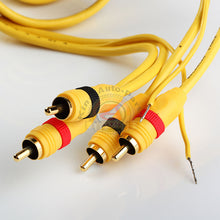 Load image into Gallery viewer, 6FT POWER HIGH PERFORMANCE DIRECTIONAL BALANCE Dual RCA Male to Male Audio Cable
