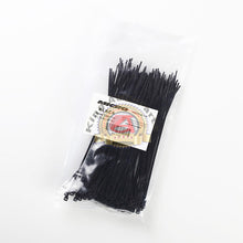 Load image into Gallery viewer, 100 pack of  Nylon Cable Ties Zip Tie .6&quot; 18lbs tensile strength

