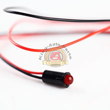 Load image into Gallery viewer, Super Bright Red LED 3 volt with 60&quot; leads and plug fits various car alarms
