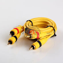 Load image into Gallery viewer, 3ft 3&#39; HIGH PERFORMANCE DIRECTIONAL BALANCE Dual RCA Male to Male Audio Cable
