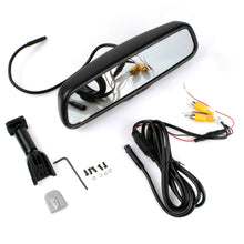 Load image into Gallery viewer, 4.3'' Rear View Mirror with Auto Adjusting Brightness 2 Video Input LCD
