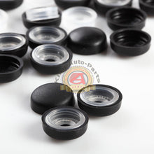 Load image into Gallery viewer, Black "Smooth" License Plate Frame  camouflage Screw Caps  Bolt Covers -100pcs
